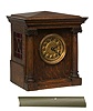 E.N. Welsh Oak Bracket Clock,