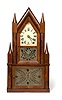 Terry & Andrews Double Steeple Shelf Clock,