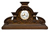 Large Carved French Shelf Clock,