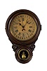 Ingraham Meridian Calendar Wall Clock,