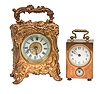 Two Fine Carriage Clocks,