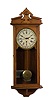 New Haven Clock Co. Oak Victorian Regulator Clock,