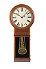 Silas B. Terry Rosewood Long Drop Regulator Clock,