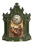 Uncatalogued Lot: Unusual China Clock,