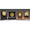 Four Small Shelf Clocks,