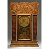 Oriole Ingraham Oak Kitchen Clock,