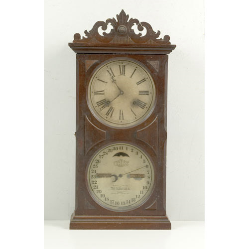 Ithaca Calendar Clock, — Antique Clocks Price Guide