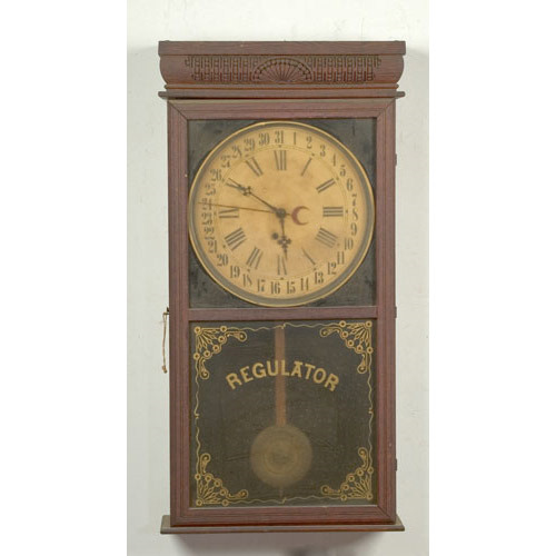 Ingraham Calendar Clock, — Antique Clocks Price Guide