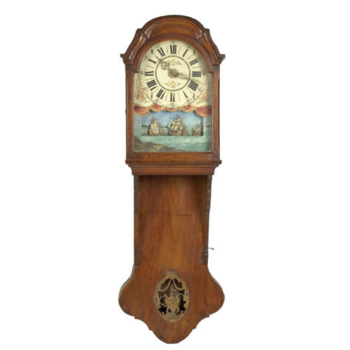 Dutch Staartklok Wall Clock, — Antique Clocks Price Guide