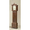 Fine A. Edwards Ashby, Massachusetts Cherry Tall Case Clock,