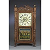 Riley Whiting Shelf Clock with Eagle Carved Crest,