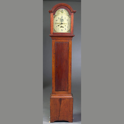 Riley Whiting Tall Case Clock, — Antique Clocks Price Guide