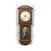 Seth Thomas Umbria Oak Regulator Wall Clock,