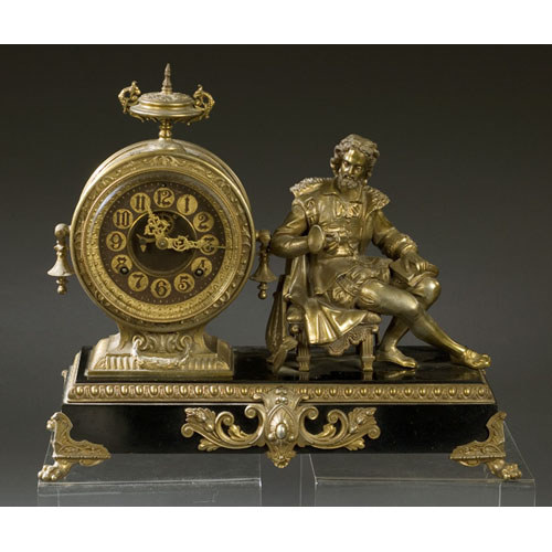 Ansonia Arion Statue Clock, — Antique Clocks Price Guide
