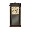 Cincinnati, Ohio Shelf Clock by Luman Watson, bearing its original paper label.
