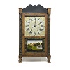Cincinnati, Ohio Shelf Clock by Blakeslee, bearing its original paper label. 