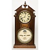 Ithaca No. 8 Double-Dial Calendar Clock,
