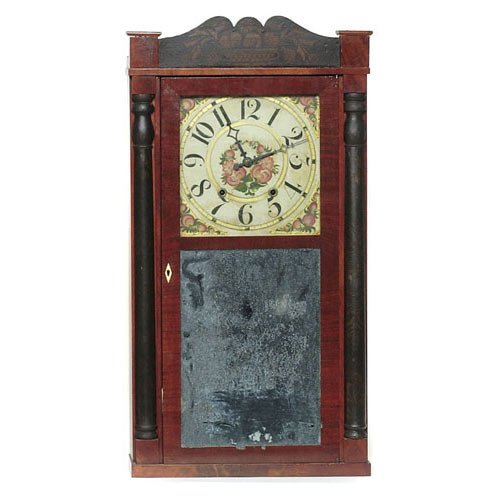 Seymour, Williams &amp; Porter Farmington Ct. Shelf Clock, — Antique Clocks Price Guide