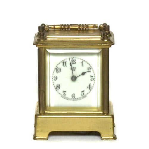 Waterbury Carriage Clock, — Antique Clocks Price Guide