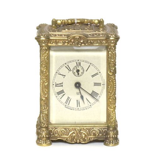 Waterbury Carriage Clock, — Antique Clocks Price Guide