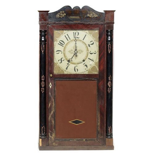 Marsh, Williams and Co. Dayton, Ohio Shelf Clock, — Antique Clocks Price Guide