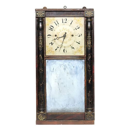 Luman Watson Cincinnati Ohio Shelf Clock, — Antique Clocks Price Guide