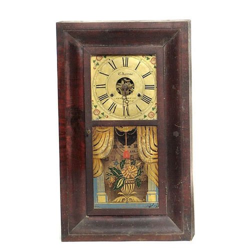 Chauncey Jerome, New Haven, Conn. Ogee Shelf Clock — Antique Clocks Price Guide