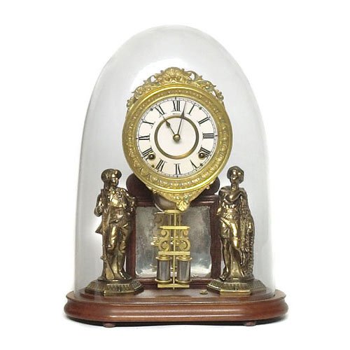 Ansonia Crystal Palace No. 1 Extra Clock, — Antique Clocks Price Guide