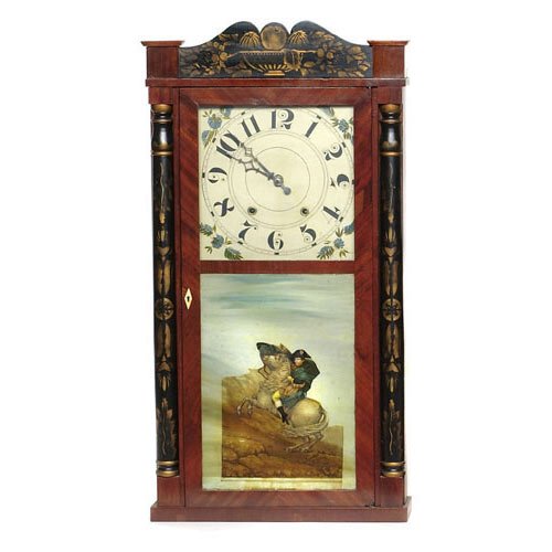 Marsh, Williams and Co. Dayton Ohio Shelf Clock, — Antique Clocks Price Guide