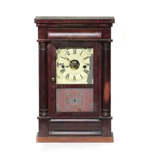Seth Thomas Plymouth Hollow Ct. Shelf Clock, — Antique Clocks Price Guide