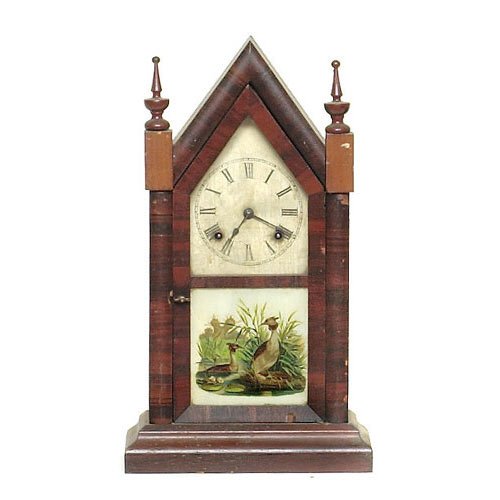 Ansonia Steeple Clock, — Antique Clocks Price Guide