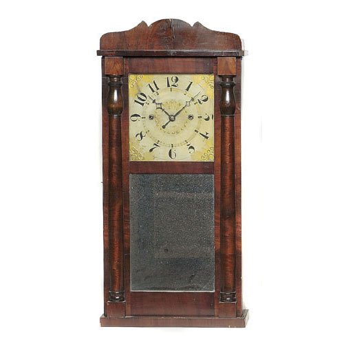 Luman Watson Cincinnati Ohio Shelf Clock, — Antique Clocks Price Guide