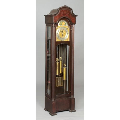 Herschede Hall Clock Co. 9-Tube Tall Clock, — Antique Clocks Price Guide
