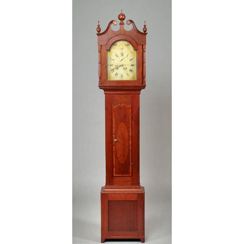 Read and Watson Tall Case Clock, — Antique Clocks Price Guide