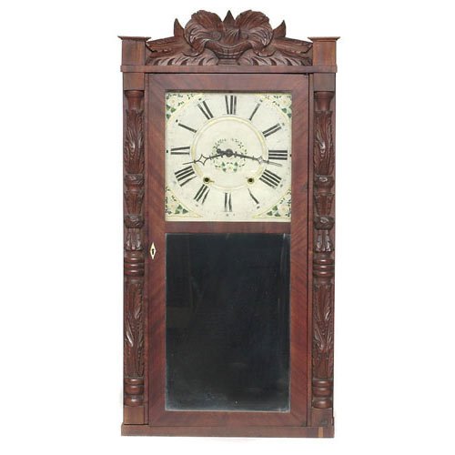 Riley Whiting Winchester Ct. Shelf Clock, — Antique Clocks Price Guide