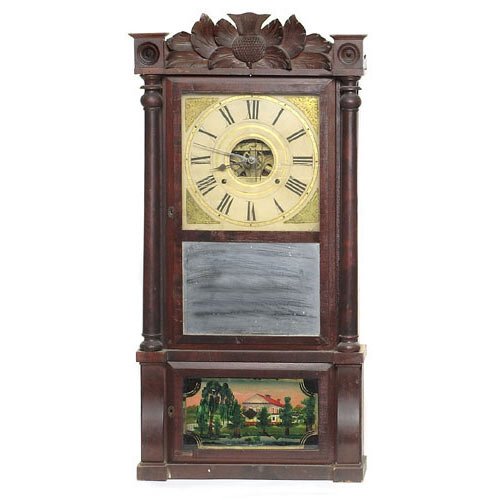 Bridge, Mallory and Co. Dayton Ohio Shelf Clock, — Antique Clocks Price Guide