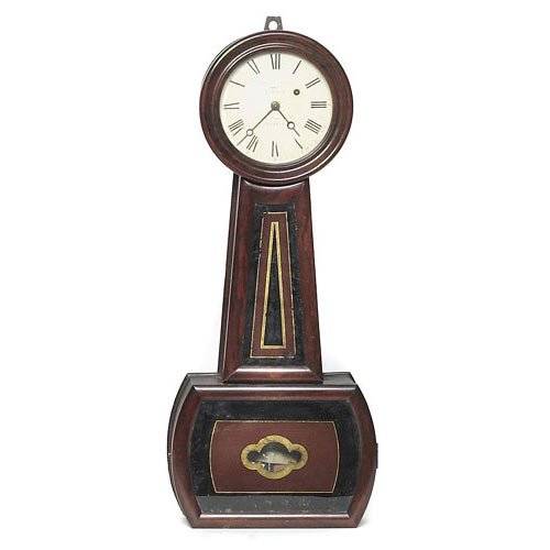 Howard &amp; Co. Banjo Clock, — Antique Clocks Price Guide