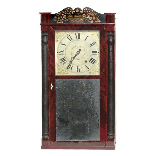 Rare Marsh, Williams &amp; Co. Piqua Miami Co. Ohio Shelf Clock, — Antique Clocks Price Guide