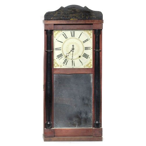 Rare Amassa Read Xenia Green County Ohio Shelf Clock, — Antique Clocks Price Guide