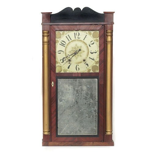 Marsh, Williams and Co. Dayton Ohio Shelf Clock, — Antique Clocks Price Guide