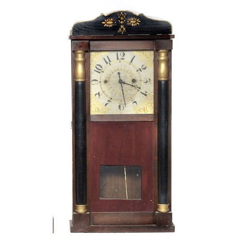 Luman Watson Cincinnati Ohio Shelf Clock, — Antique Clocks Price Guide