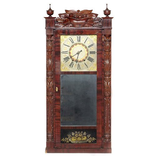 Jerome and Darrow Bristol Ct. Shelf Clock, — Antique Clocks Price Guide