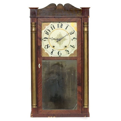Marsh, Williams and Co. Dayton Ohio Shelf Clock, — Antique Clocks Price Guide