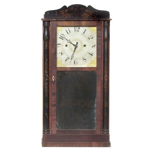 Luman Watson Cincinnati Ohio Shelf Clock, — Antique Clocks Price Guide