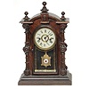 Welch Patti VP Shelf Clock 8-day time and strike,