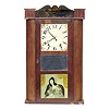 Marsh, Williams and Co, Dayton Ohio Semi-Hollow Column Shelf Clock,