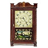 Chauncey Boardman & Joseph A. Wells Bristol Ct. Shelf Clock,