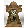 Mt. Vernon Pressed Oak Ingraham Shelf Clock,