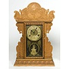 Admiral Wheeler Pressed Oak Welch Shelf Clock,