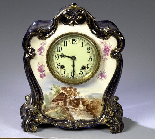 Ansonia Royal Bonn La Don Clock, — Antique Clocks Price Guide